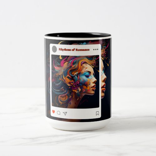 Rhythms of romance Two_Tone coffee mug