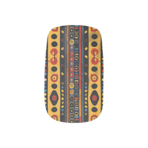 Rhythms of the Tribe Nail Art
