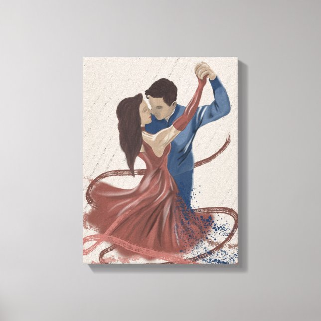 Rhythms We Share – Harmony in Motion Canvas Print (Front)
