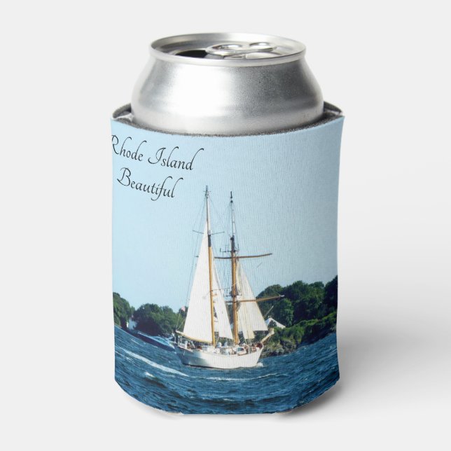 RI sailing Can Cooler (Can Front)