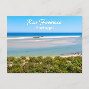 Ria Formosa In The Algarve In Portugal Postcard by stdjura at Zazzle