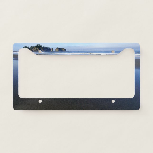 Rialto Beach I License Plate Frame (Front)