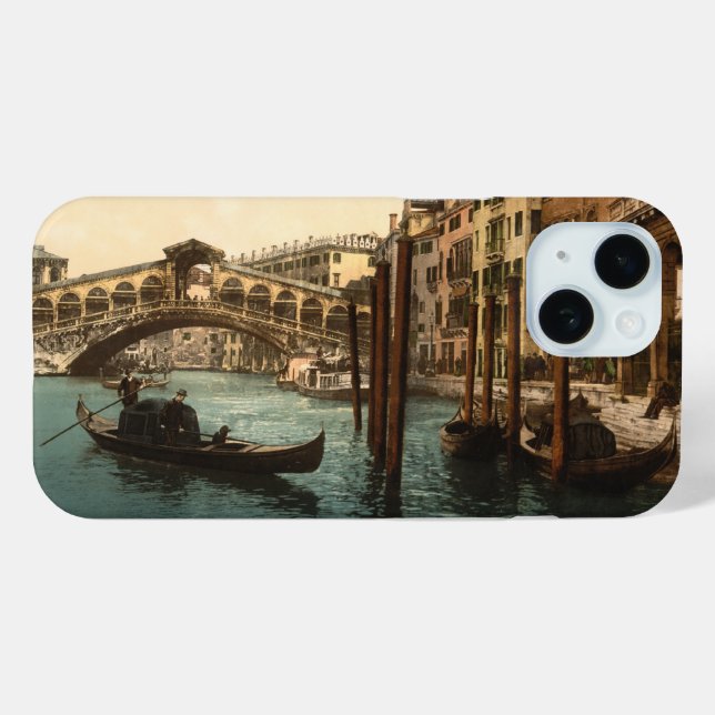 Rialto Bridge I, Venice, Italy Case-Mate iPhone Case (Back (Horizontal))