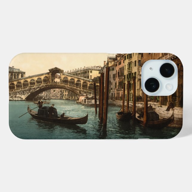 Rialto Bridge I, Venice, Italy Case-Mate iPhone Case (Back (Horizontal))