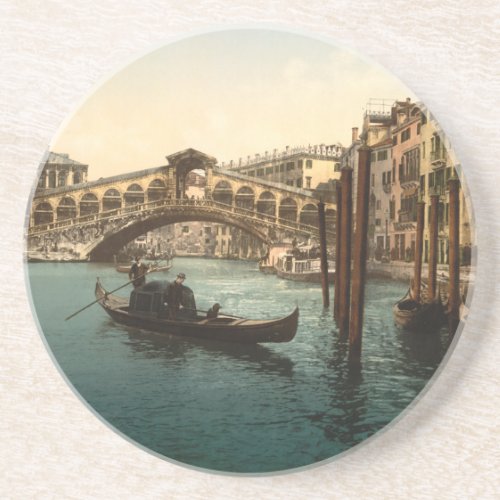 Rialto Bridge I Venice Italy Coaster