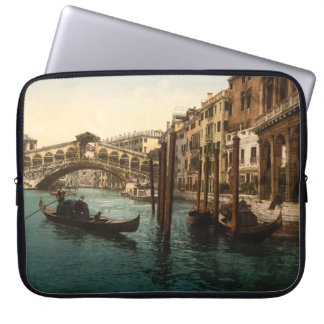 Rialto Bridge I, Venice, Italy Laptop Sleeve
