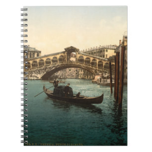 Rialto Bridge I, Venice, Italy Notebook