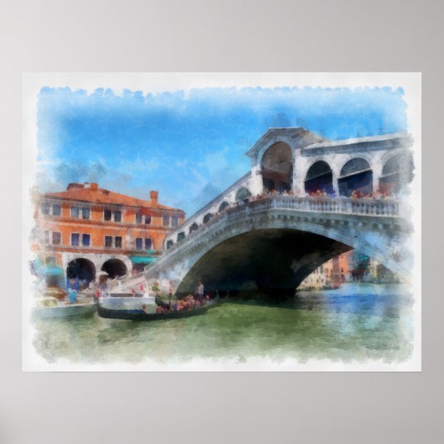 Rialto Bridge Poster (Front)