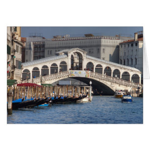 Rialto Bridge Venice Italy Cards