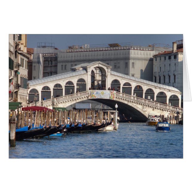 Rialto Bridge Venice Italy Cards (Front Horizontal)