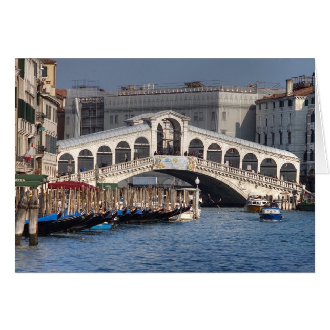 Rialto Bridge Venice Italy Cards (Front Horizontal)