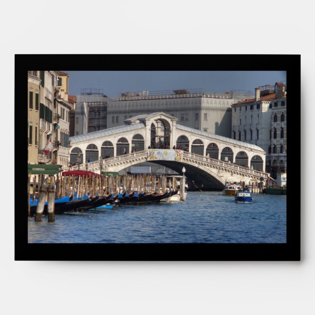 Rialto Bridge Venice Italy Envelope (Front)