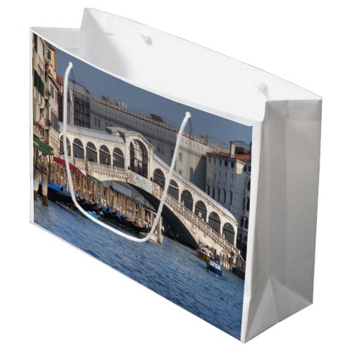 Rialto Bridge Venice Italy Large Gift Bag