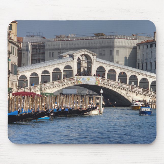 Rialto Bridge Venice Italy Mouse Pad (Front)