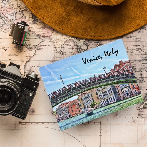 Rialto Bridge Venice Italy Postcard