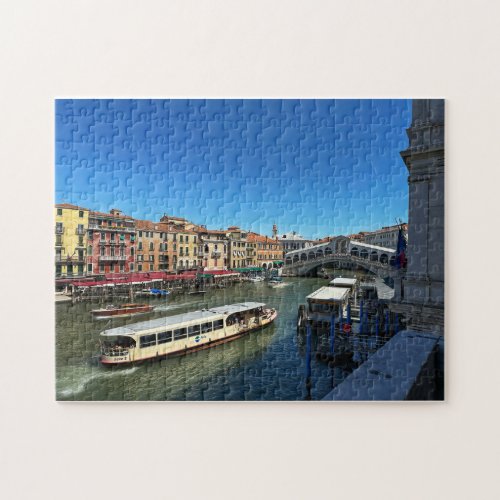 Rialto Bridge Venice Jigsaw Puzzle