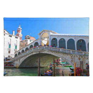 Rialto Bridge Venice - Pro Photo Cloth Placemat