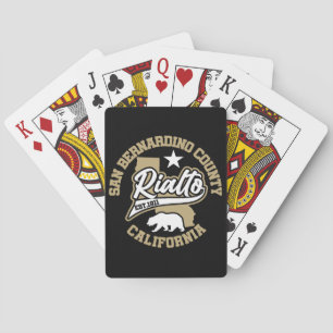 Rialto,California Poker Cards