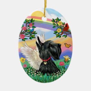 Rianbow Life - Scottish Terrier Ceramic Ornament