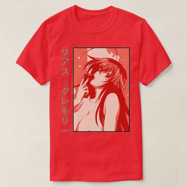 Rias Gremory Delicious Strawberry Highschool DXD T-Shirt (Design Front)