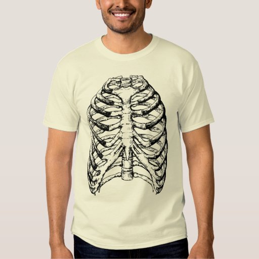 Rib Cage T Shirt | Zazzle