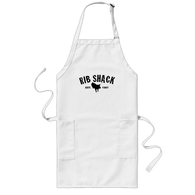 Rib Shack Long Apron (Front)