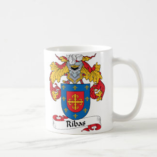 Ribas Family Crest Coffee Mug