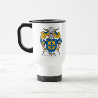Ribas Family Crest Travel Mug