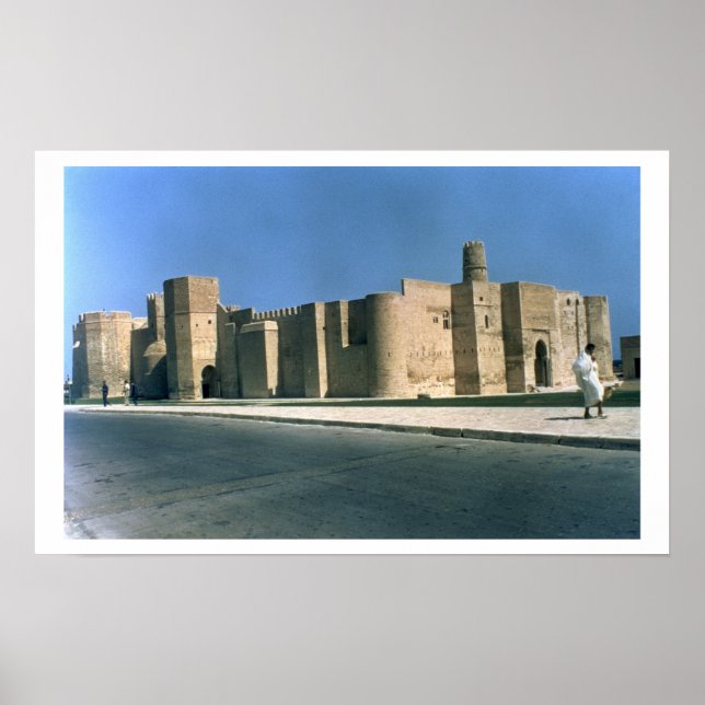 Ribat of Monastir built during the reign of Harun Poster (Front)