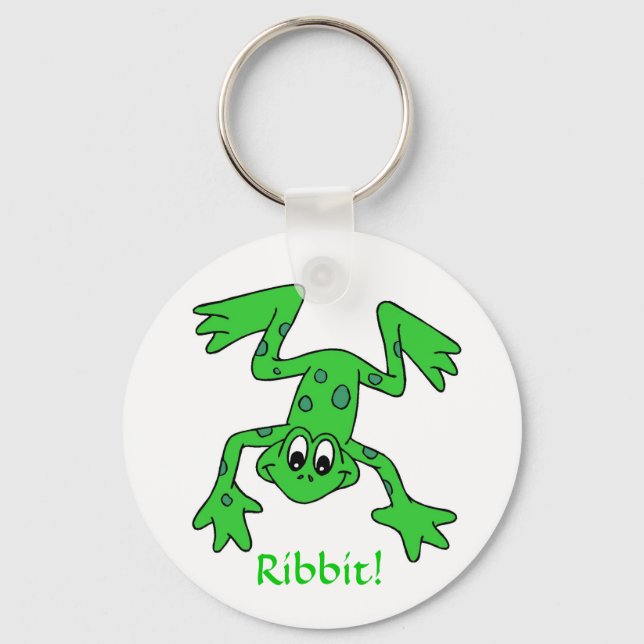 Ribbit Keychain (Front)