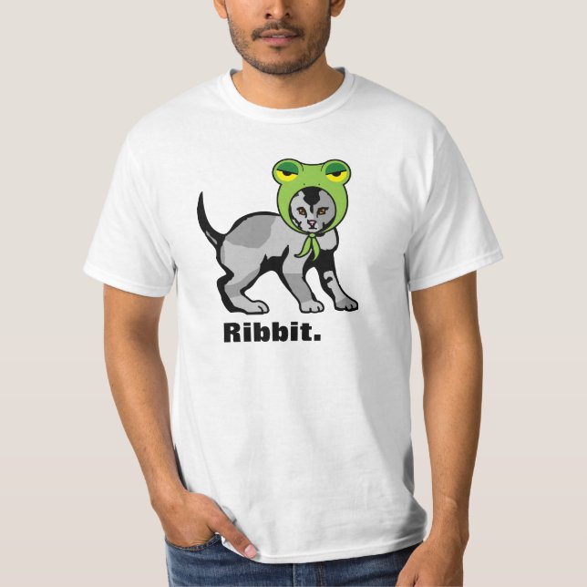 Ribbit LOLcat shirt (Front)