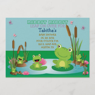 RIBBIT RIBBIT Invitation
