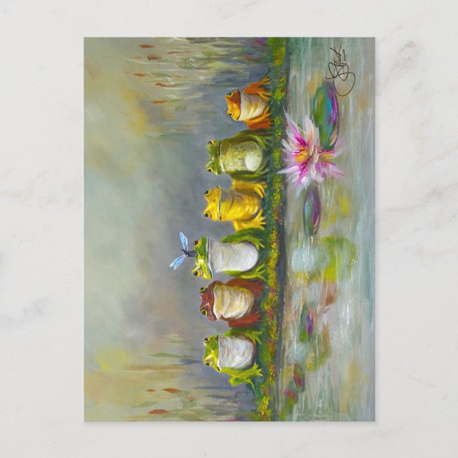 Ribbit River Postcard (Front)