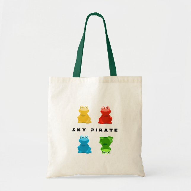 "Ribbit" Tote Bag (Front)