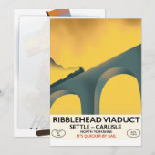 Ribblehead Viaduct Yorkshire locomotive (Front/Back)