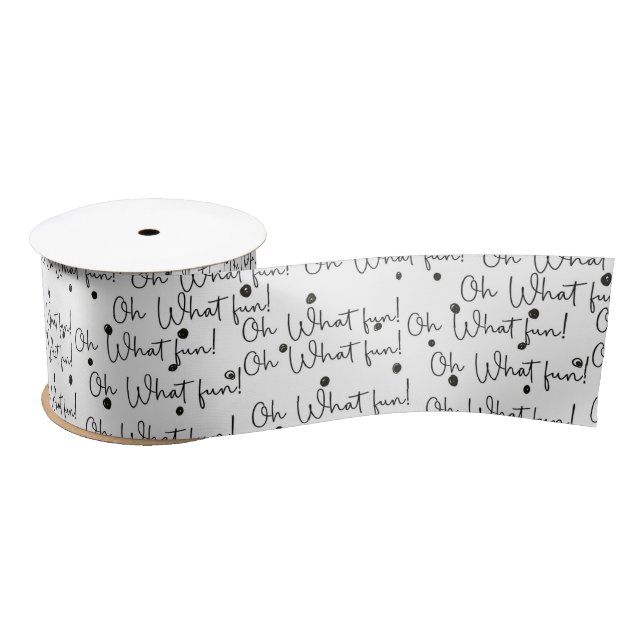 Ribbon (1,83 m x 7,6 cm) - Christmas Pattern (Spool)