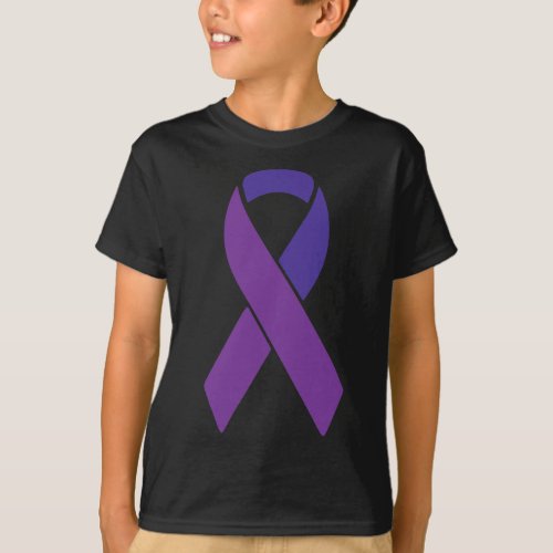 Ribbon Alzheimerheimer Awareness Supporter Survivo T_Shirt