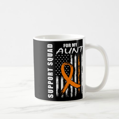 Ribbon Aunt Leukemia Awareness Usa Flag Cancer Gif Coffee Mug