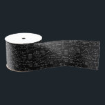 Ribbon - Black And White Math formula<br><div class="desc">Black & white colored ribbon.</div>