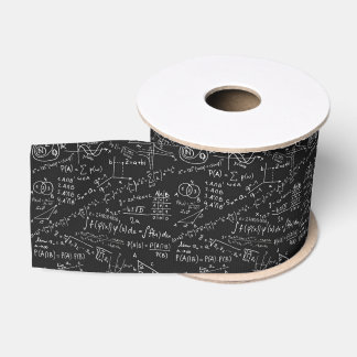 Ribbon - Black And White Math formula
