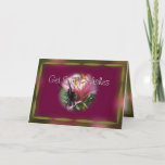Ribbon Bordered Butterfly- Customize Any Occasion Card at Zazzle