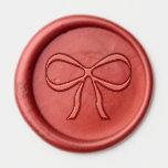 Ribbon Bow Wax Seals Wax Seal Sticker<br><div class="desc">These wax seals feature a coquette ribbon bow.</div>