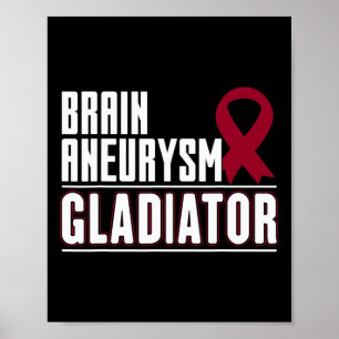Ribbon - Brain Aneurysm Awareness Poster