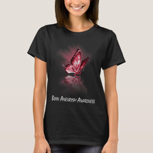 Ribbon Brain Aneurysm Awareness  T_Shirt