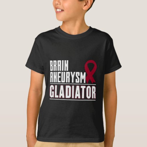 Ribbon _ Brain Aneurysm Awareness  T_Shirt