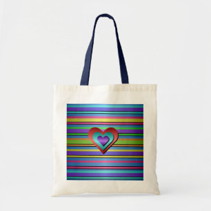 Ribbon Budget Tote Bag