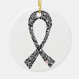 RIBBON CERAMIC ORNAMENT