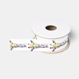 Ribbon - Colorful Giraffe