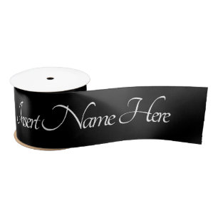 Ribbon / Customized Name Satin Ribbon