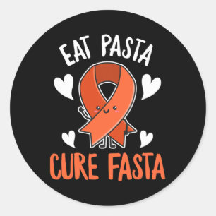 Ribbon Design For A Leukemia Survivor  Classic Round Sticker